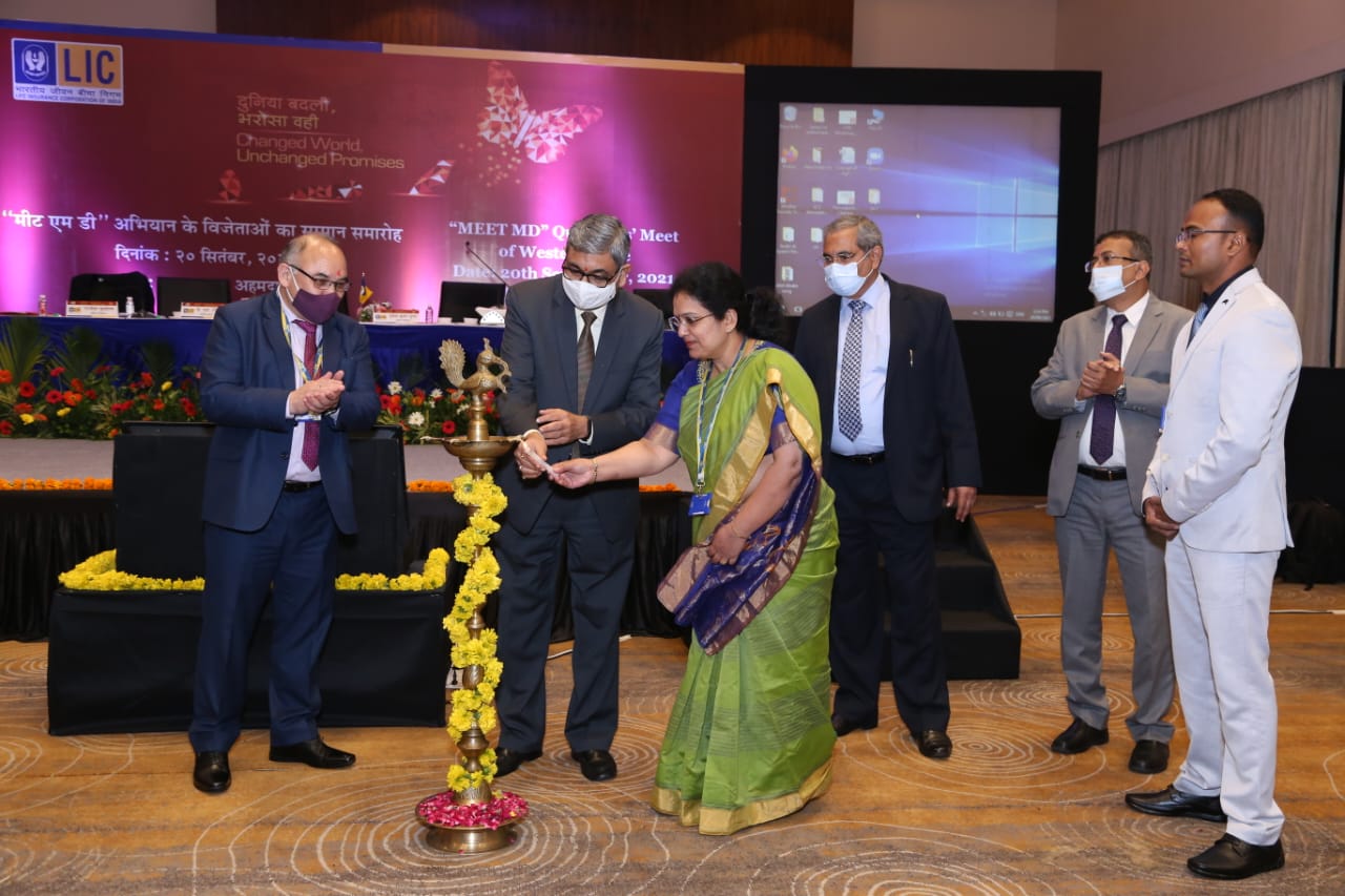 Lighting the lamp in the conference